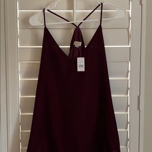 Velvet tank top